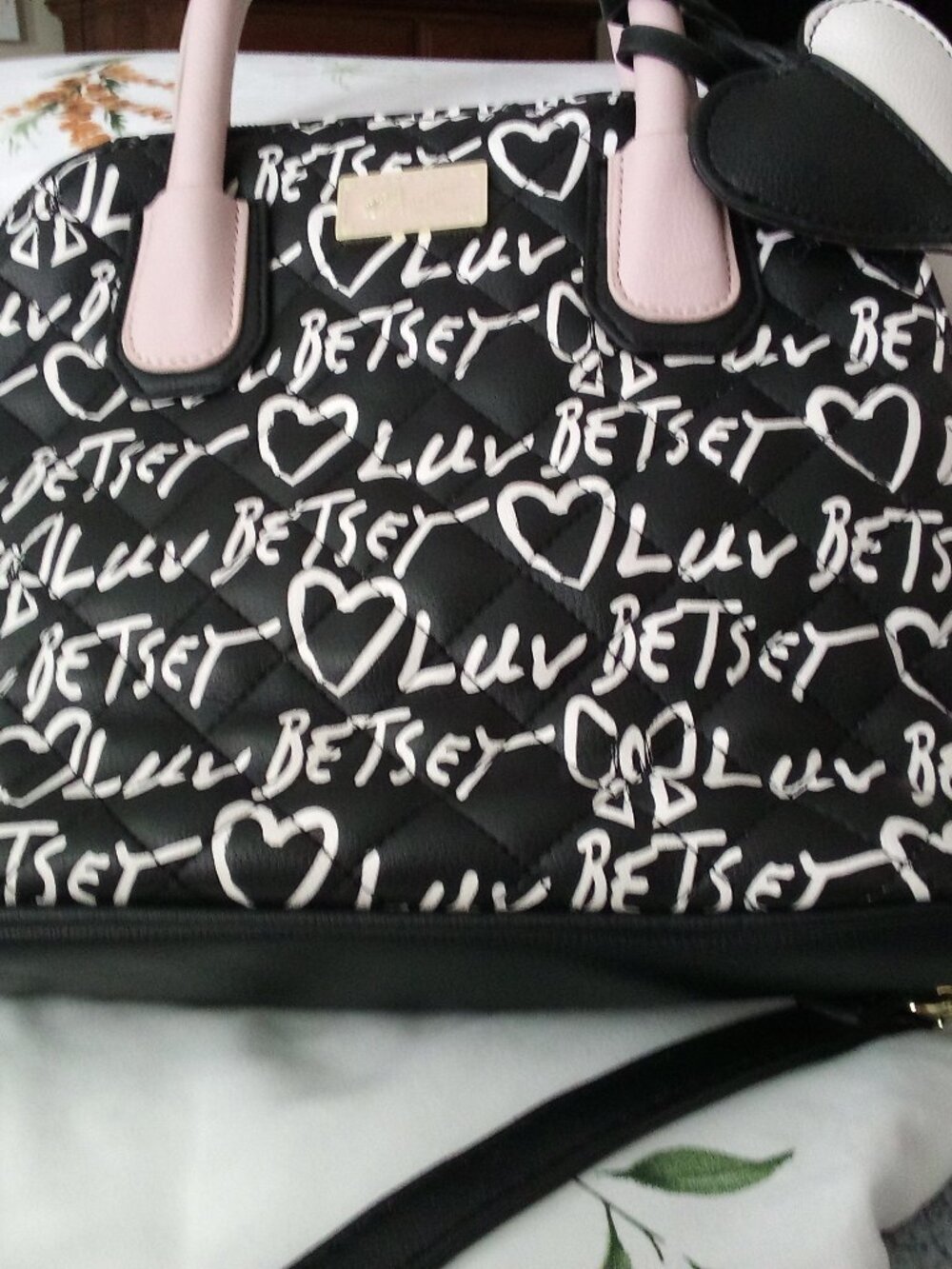 Betsey Johnson Petite Satchel/Crossbody